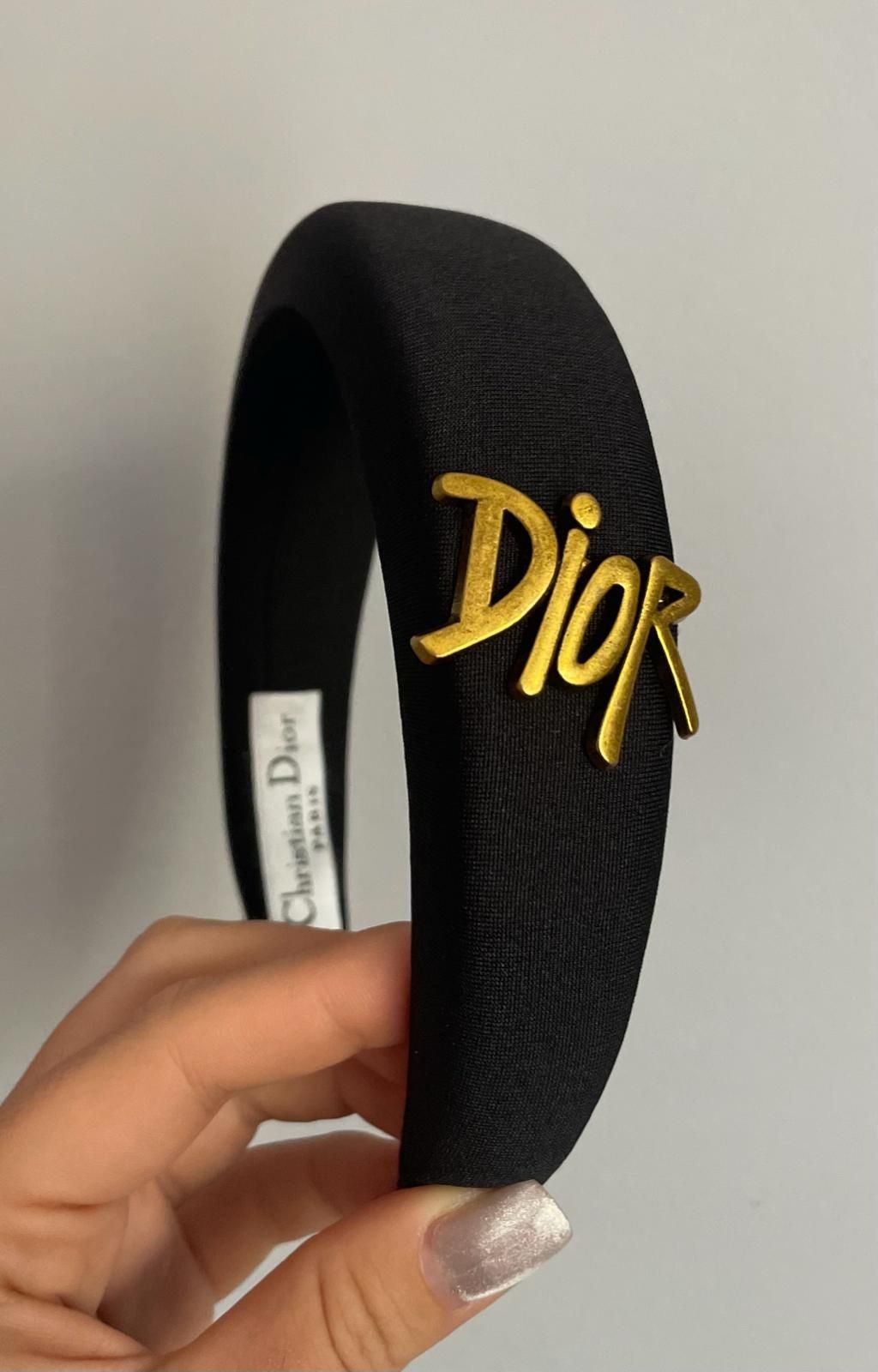 Opaska na głowę do włosów Dior Christian Dior