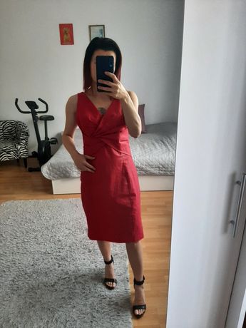 Sukienka 44 czerwona