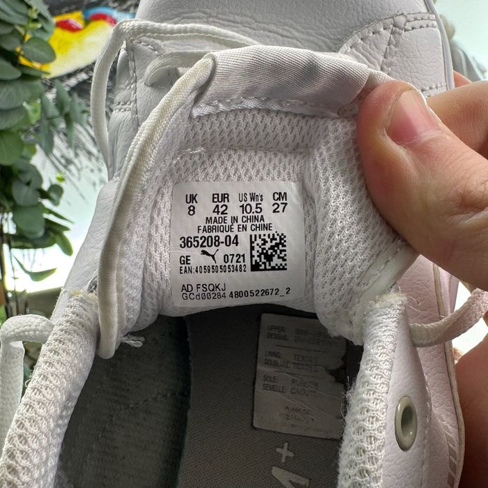 Кросівки шкіряні Puma Smash 42 розмір E255