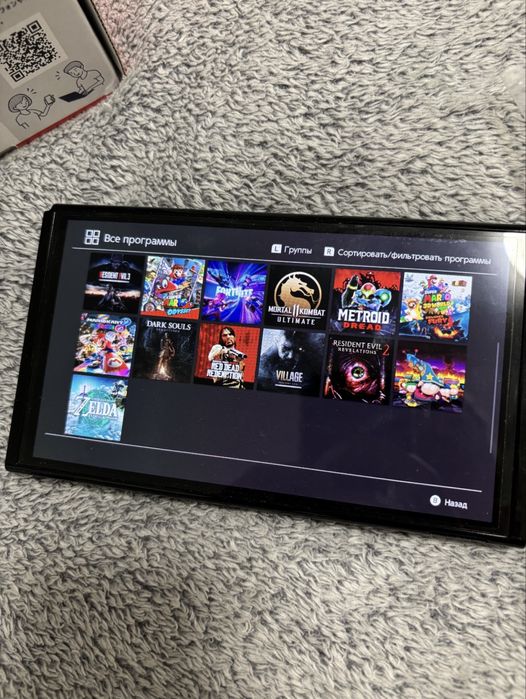 Nintendo switch oled white