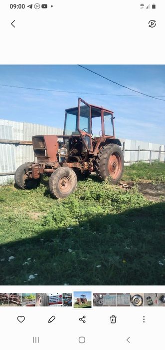 Мост, кабина , двигатель Мтз82, Юмз