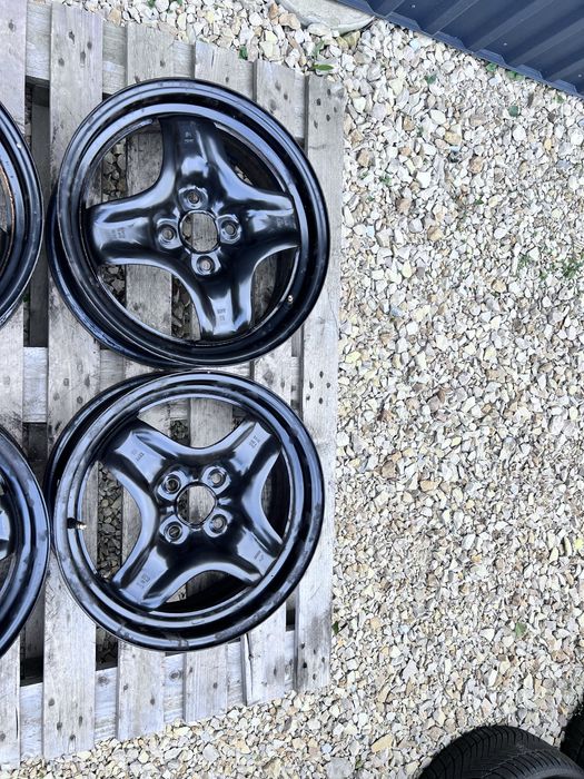 4xfelga stalowa (strukturalna) 15” OPEL (4x100 ET39) z TPMS