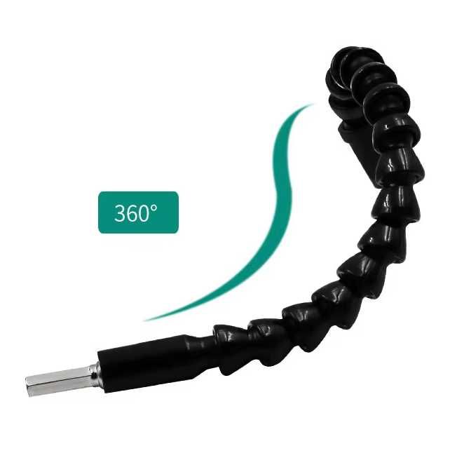 Угловой адаптер для шуруповерта с удлинителем