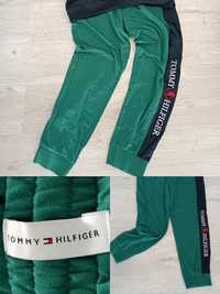 Spodnie orginalne Tommy Hilfiger dresowe męskie L sportowe