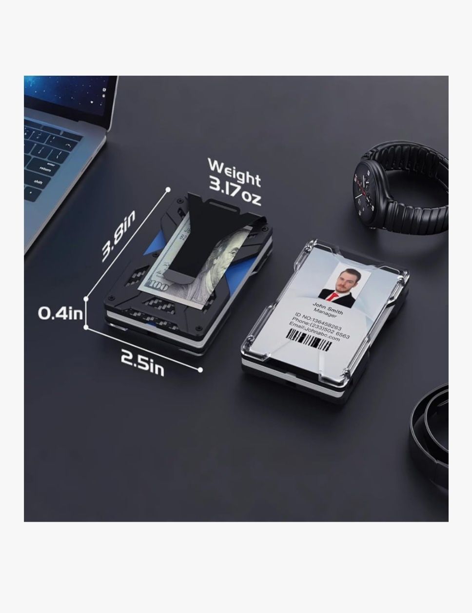 Carteira Clip multifunções