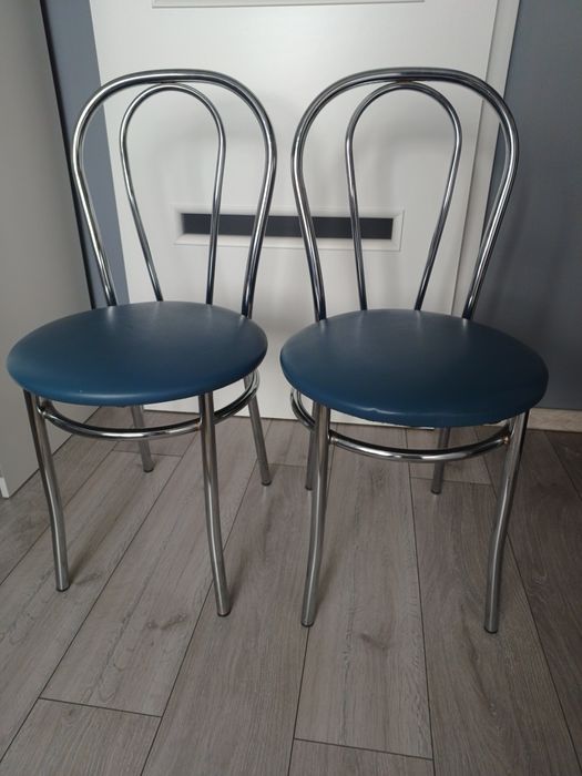 Sprzedam krzesła metalowe