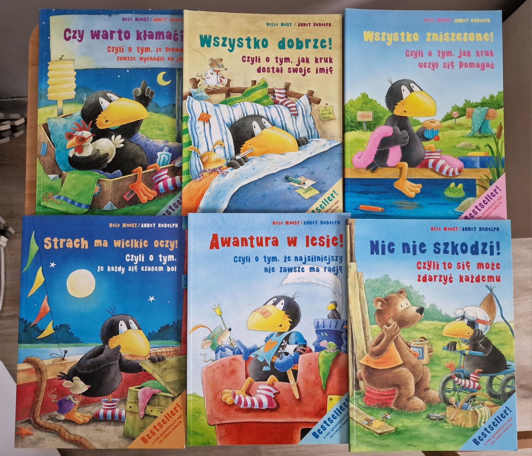 Mały Kruk pakiet 6 książek zestaw książek dla dzieci Moost