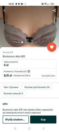 Zestaw biustonoszy i stroje kąpielowe 8szt