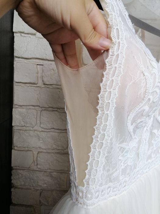 Продам свадебное платье А силуэт