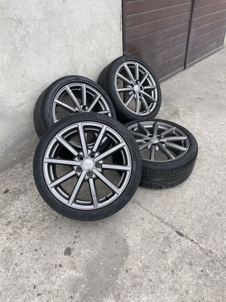 Koła, Felgi 5x112 18” Oryginał Audi a3 8v, Grafit