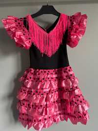 Stój sukienka Flamenco Hiszpanka 80/86
