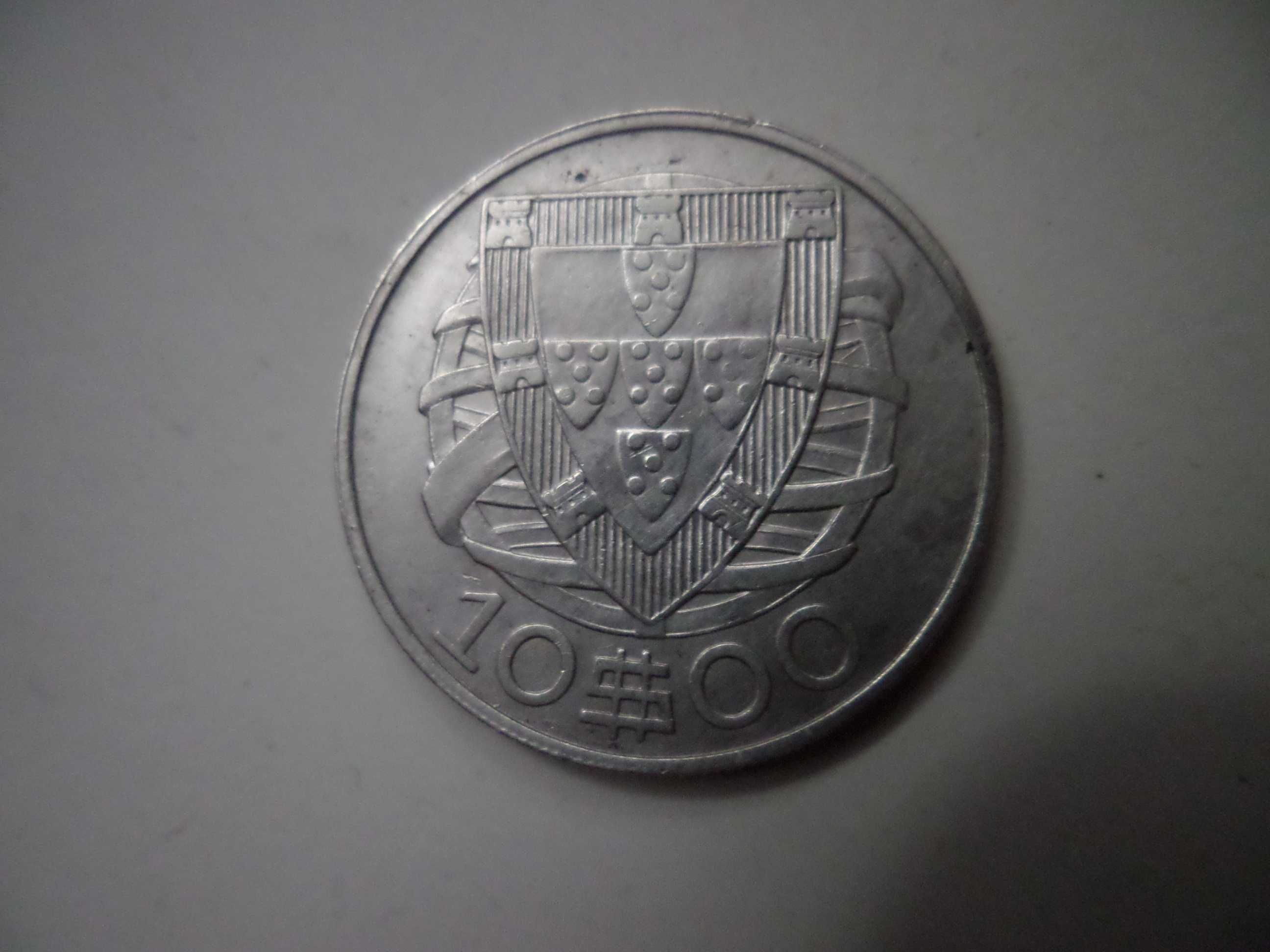 Moeda 10 Escudos 1933, Prata