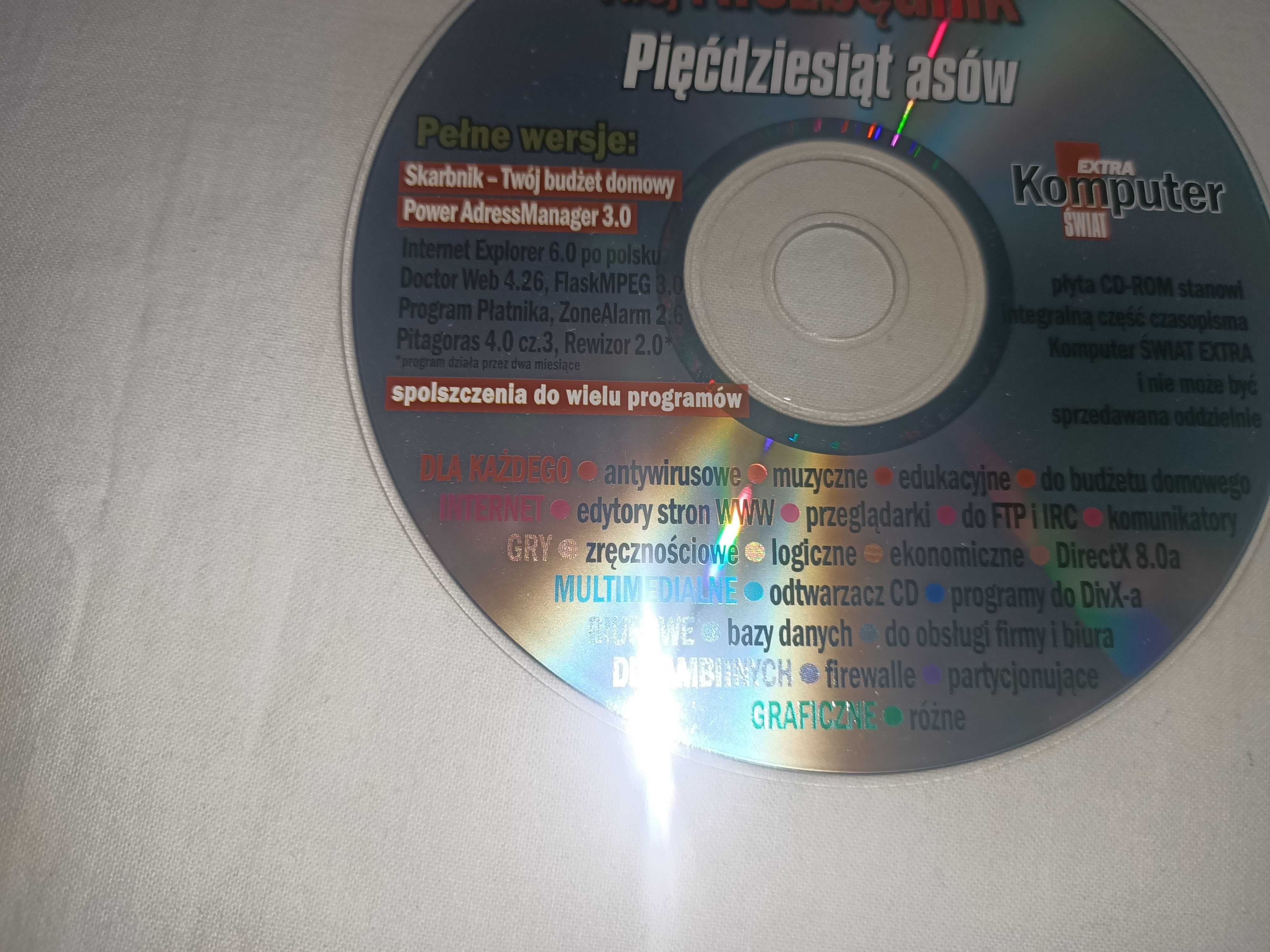 Programy PC Zestaw Komputer Świat (KOMPLET 7CD)