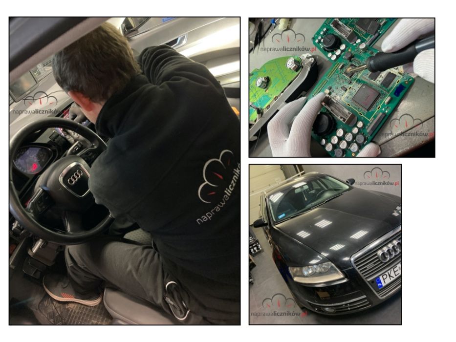 Wysyłkowa naprawa licznika Mercedes Audi BMW VW Skoda Ford Opel KIA