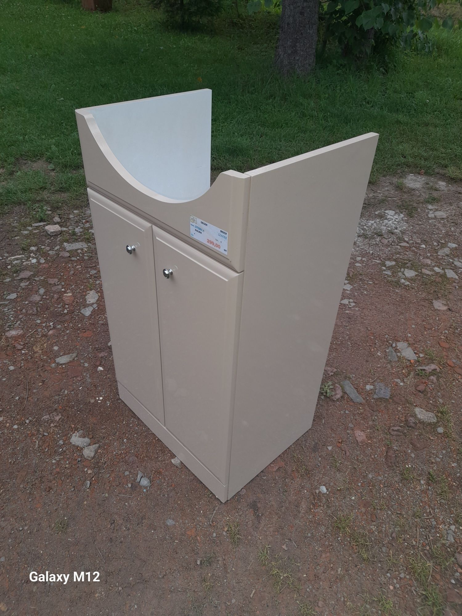 Szafka łazienkowa podumywalkowa 45x80 Beż