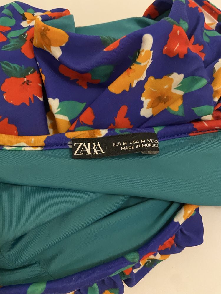 Fato de banho florido - Zara