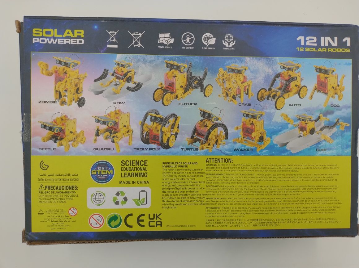 Robot solarny 12 w 1
