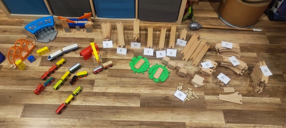 Kolejka ikea i pociągi