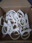 Uchwyt rur wentylacji rekuperacji 75 mm - PEFLEX - 31szt