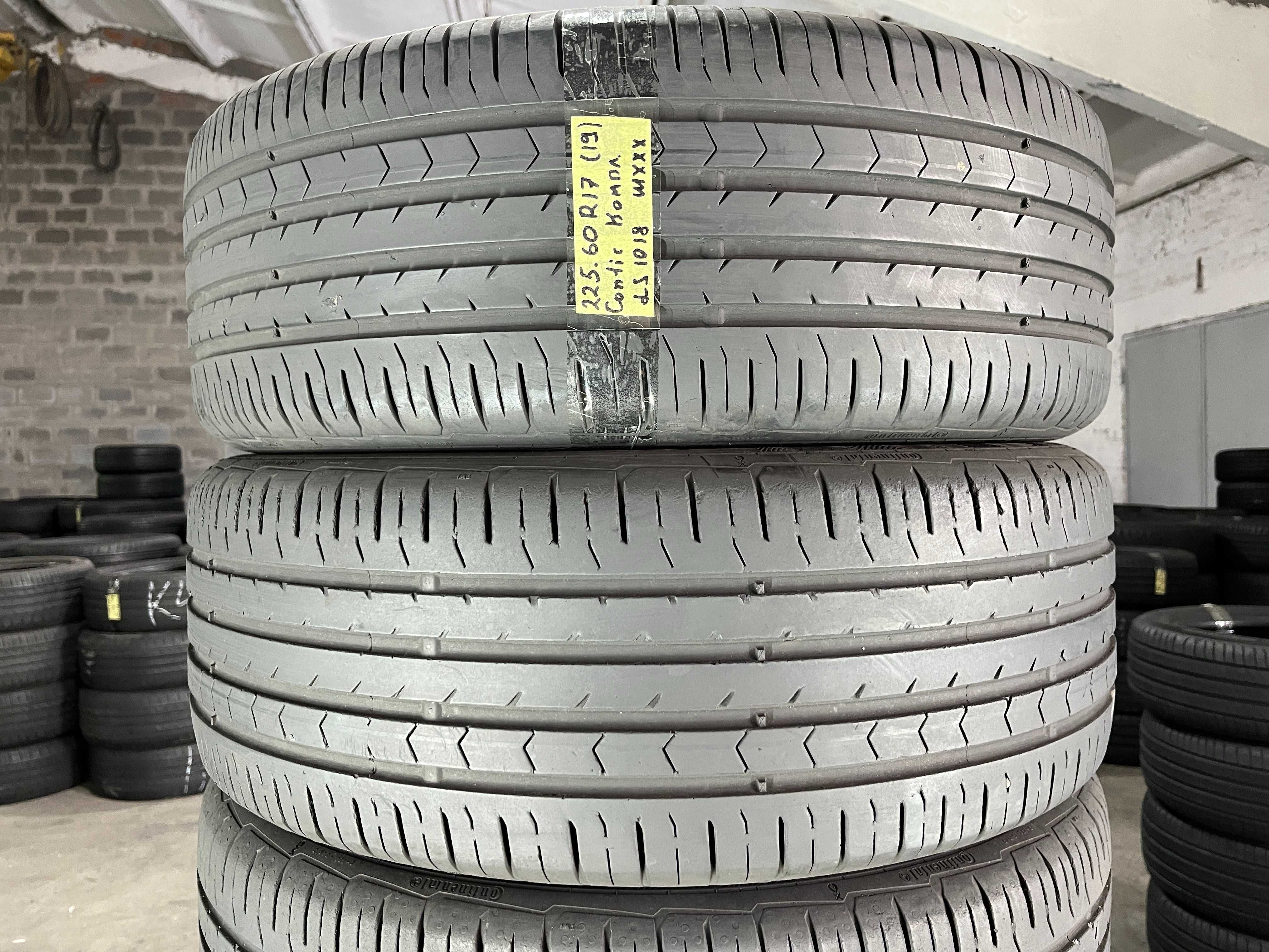 LS1018 Літні шини 225/60r17 Continental ContiPremiumContact 5 комплект