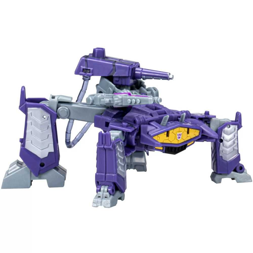 Transformers Earthspark Iskra Ziemi Deluxe Class Decepticon Shockwave