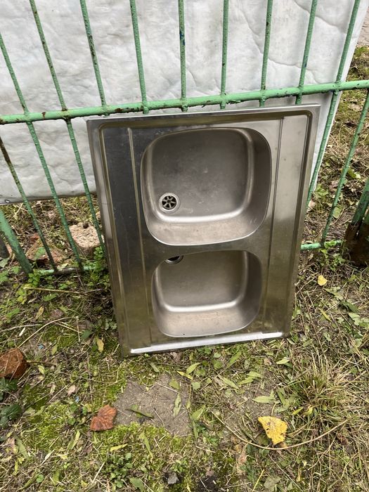 Zlewozmywak dwu komorowy