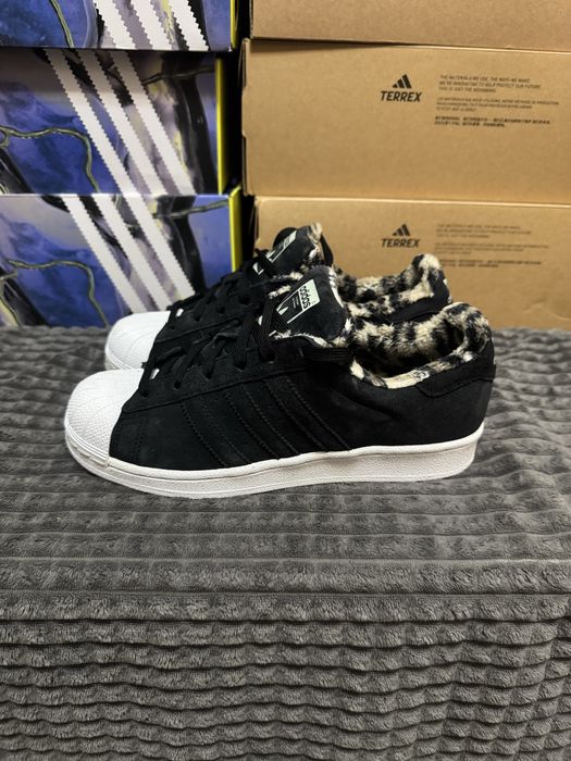 Жіночі кросівки Adidas Superstar Чорний гепард 38(24см) оригінал
