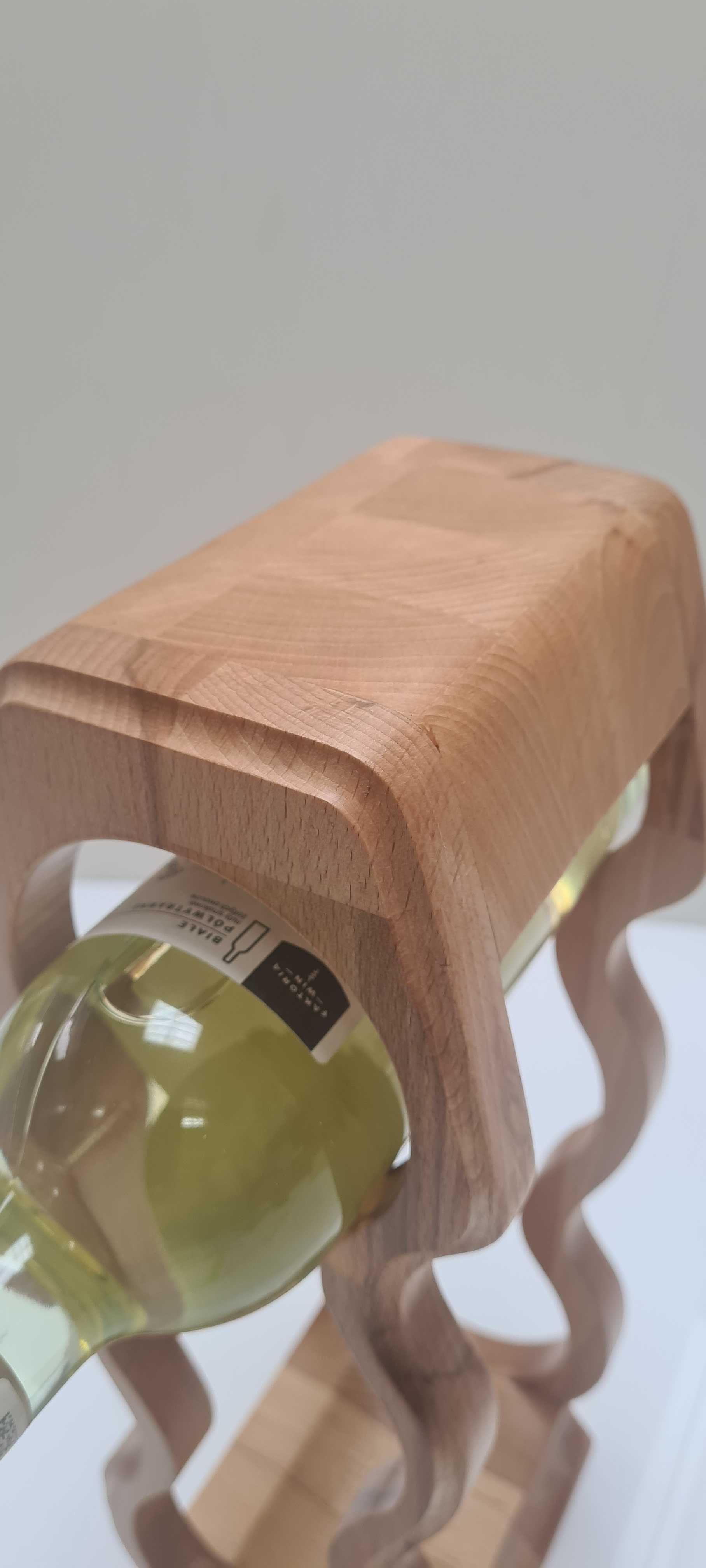 Stojak na wino - drewno