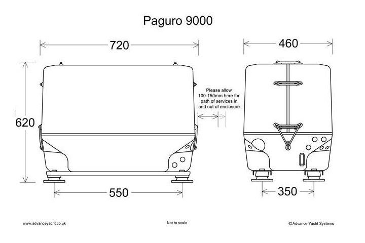 Agregat morski PAGURO 9000 8,5KW diesel