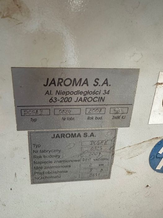 Okleiniarka wąskich krawędzi JAROMA typ DCGA-2