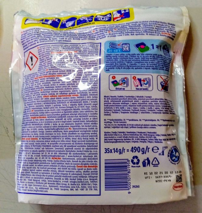 Persil Power Caps Kapsułki do Prania Koloru 35 szt.