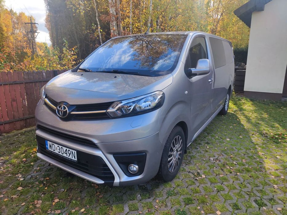 Toyota ProAce Pierwszy właściciel od nowości, bogate wyposażenie, FV 23%