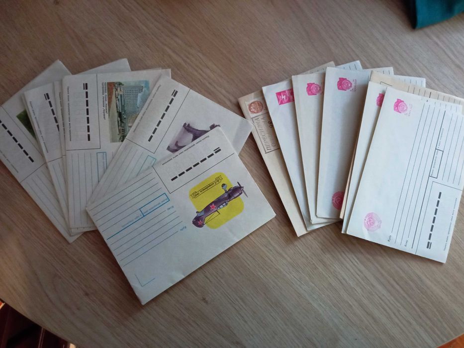 Почтовые конверты (ссср.лот)