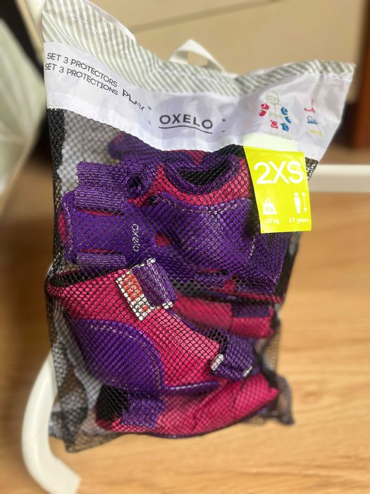 Zestaw ochraniaczy na rolki Decathlon 2XS