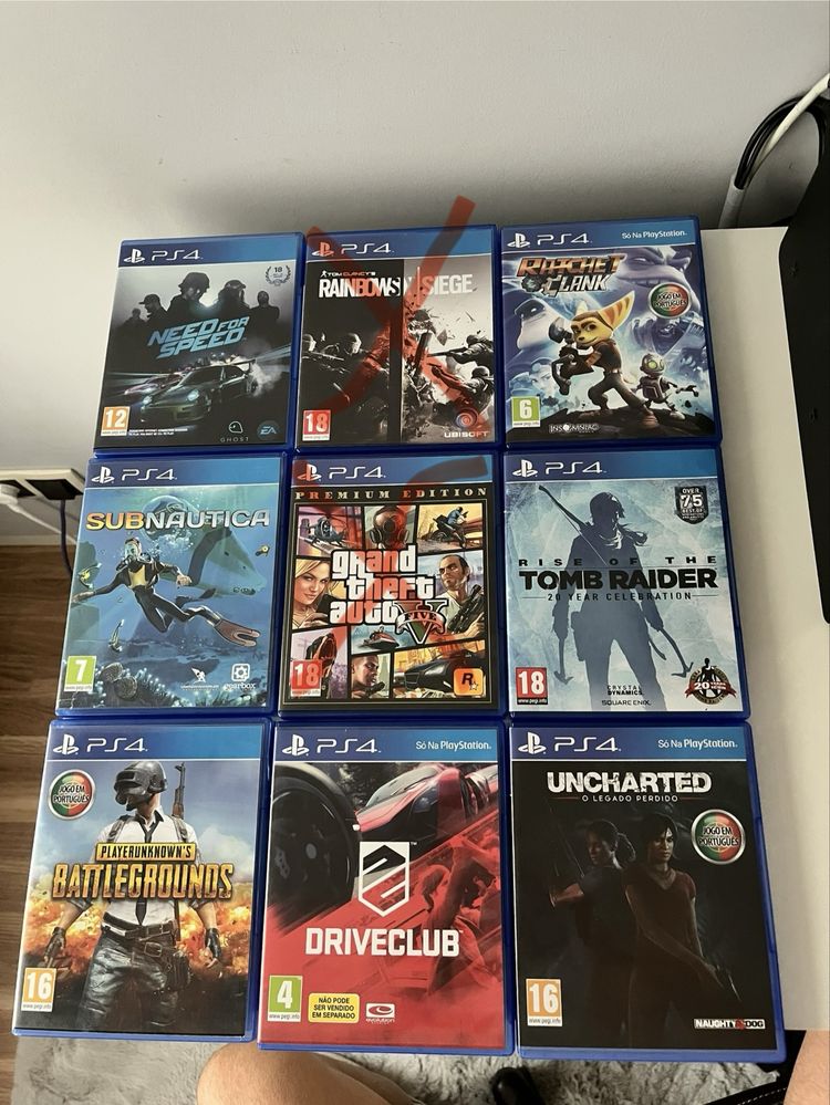 lote de jogos ps4