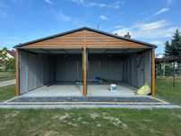 Garaż blaszany 6x6 filc pod blachę dachową GRATIS