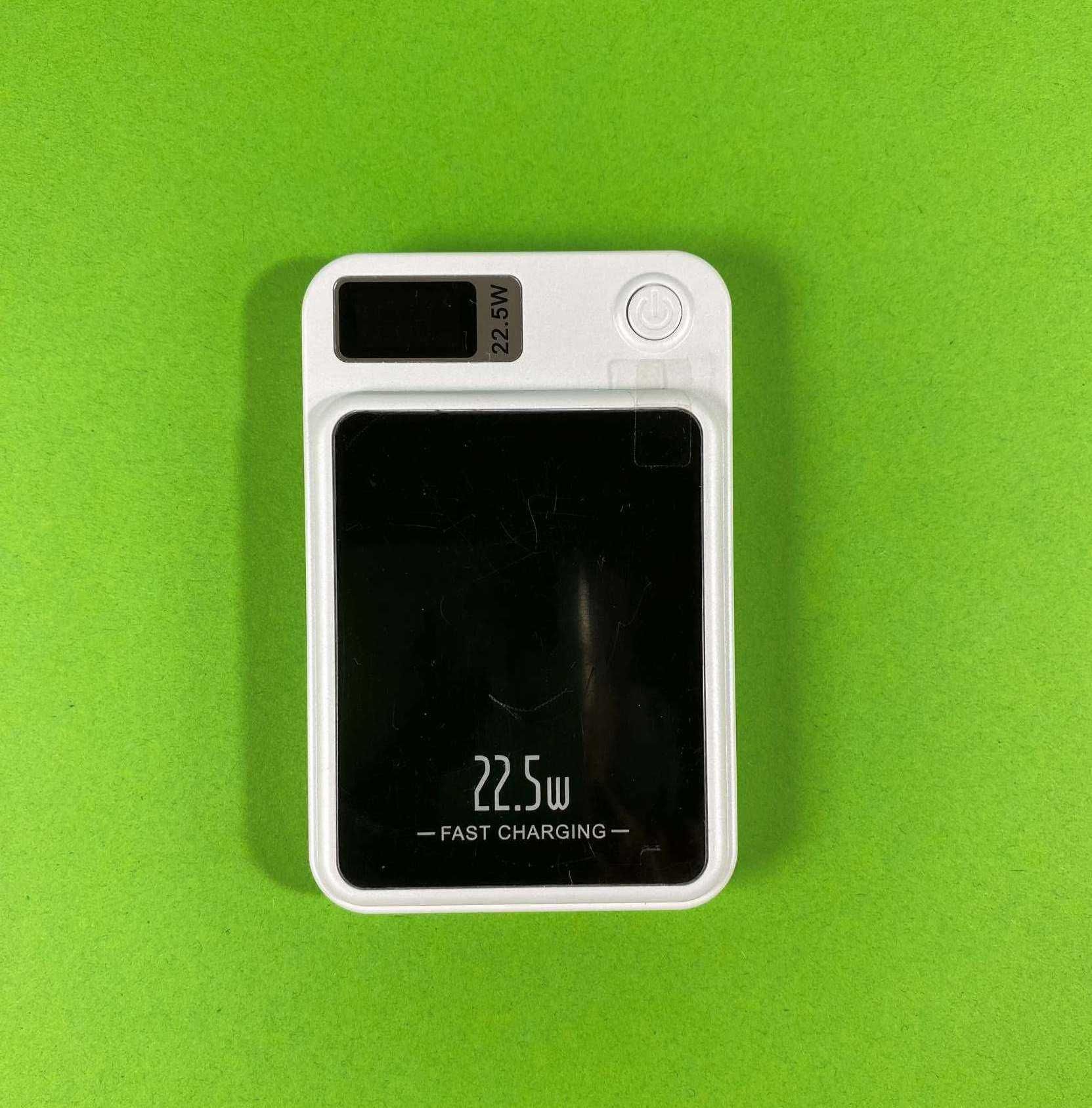 Потужний бездротовий акумулятор павербанк 10000 мАг для iPhone