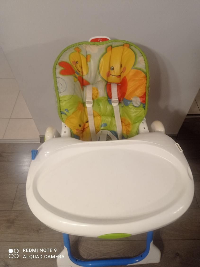 Krzesełko siedzisko do karmienia Fisher Price