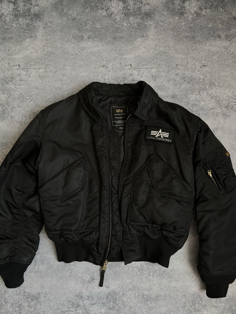 Куртка бомбер alpha industries cwu 45
