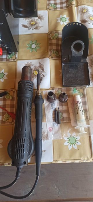 Паяльна станція 3 в 1 lukey853d