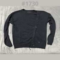 Sweter Mohito M/38 oversize z plecionym „warkoczem”dodatek alpaki#1730