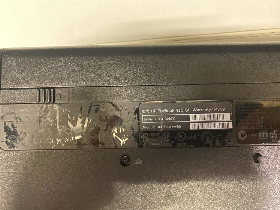 Portatil HP ProBook 430 G1 windows 10 pro urgent