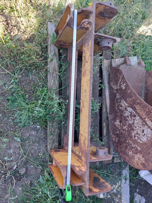 Łyżka, szybkozłacze, mieszalnik betonu jcb3cx