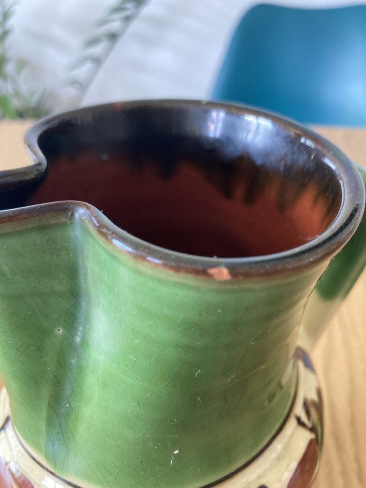 Stary wazon dzbanek ceramiczny PRL