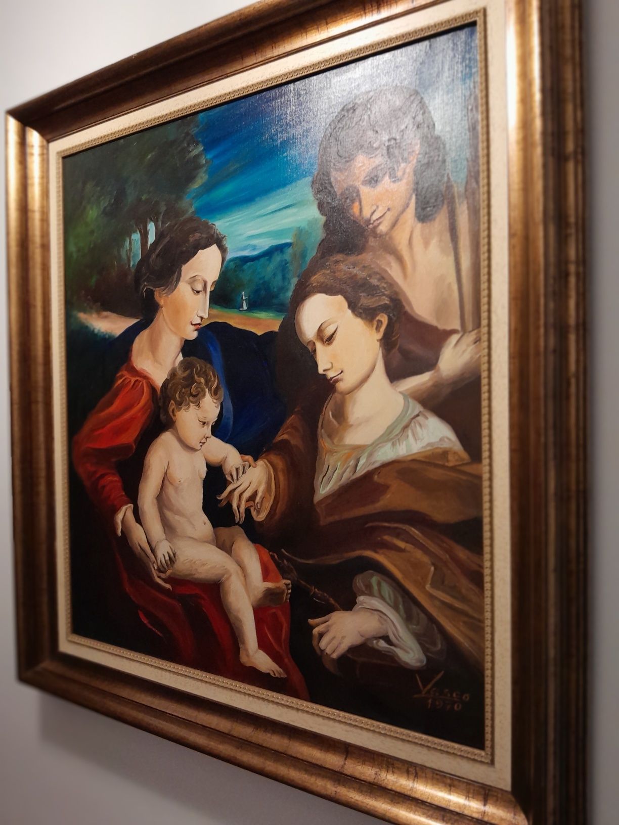 Quadro a óleo muito bonito