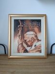 Obraz haft papież Jan Paweł II