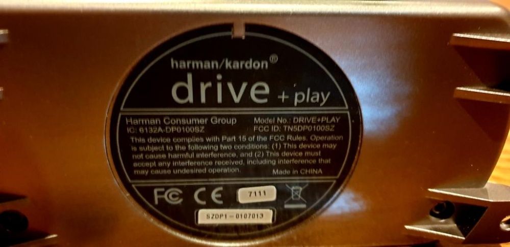 Harman / Kardon HK DP 1US Drive (Como Novo)