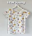 Luźna koszulka t-shirt tshirt na lato LCW Young S okazja hit