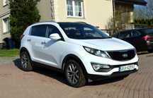 Kia Sportage Biała perła skóry navi kamera bezwypadkowy/Gwarancja