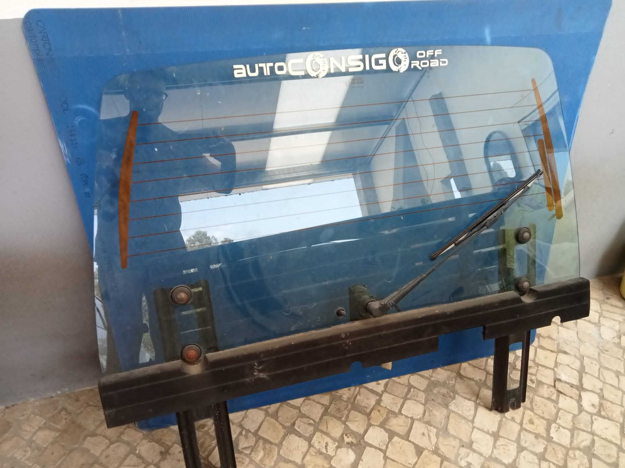 Vidro traseiro hard top samurai/santana